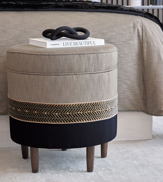 We can customize furniture peieces for your bedroom such as headboards, stools, etc.