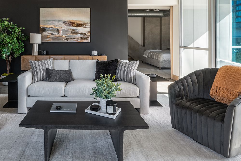 Interior design ideas for open concept living rooms.